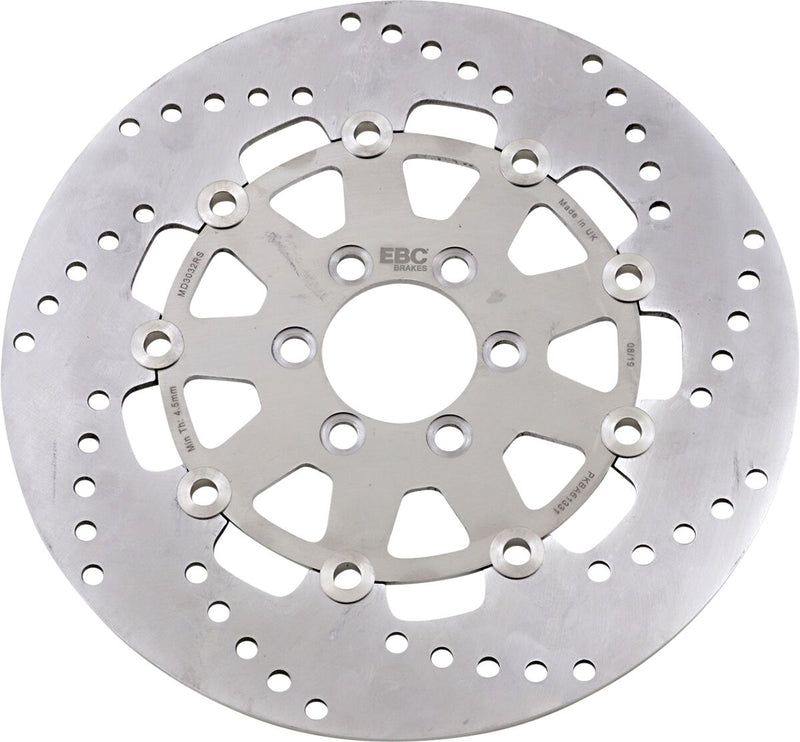 EBC MD Series Pro-Lite Brake Rotor for 1987-2003 SUZUKI Pro-Lite Series Silver Front Right Two Piece (Semi-Floating) Stainless Steel
