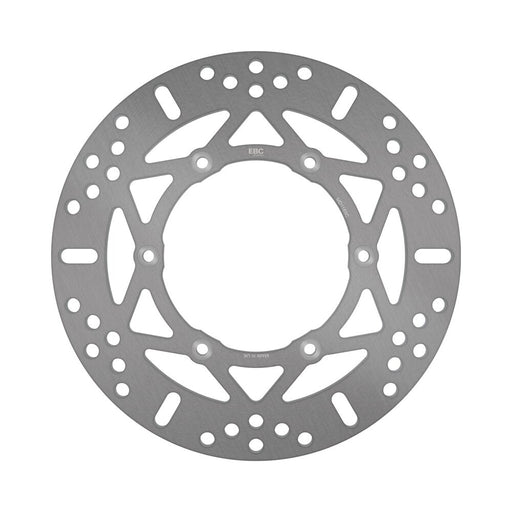 EBC Round D-Series Fixed Offroad Brake Rotor for 1989-2004 KAWASAKI Stainless Steel Solid-Mount Rear One Piece (Fixed)