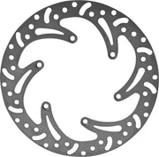 EBC Standard Rear Offroad Brake Rotor D Series Unfinished One Piece (Fixed) Heat-Treated Carbon Steel