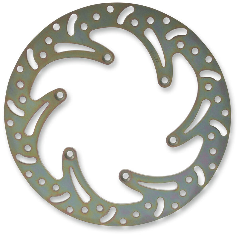 EBC Standard Rear Offroad Brake Rotor D Series Unfinished One Piece (Fixed) Heat-Treated Carbon Steel Each