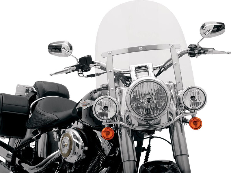 Memphis Shades Metric Memphis Slim Windshield Clear Cruiser Lucite Each