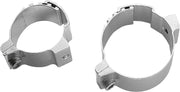 Memphis Shades Metric Fork/Handlebar Custom Mounting Clamps Fork Clamp Silver Adjustable Aluminium Pair