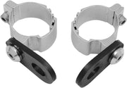 Memphis Shades Metric Turn Signal Relocation Hardware Kit for 1988-1999 YAMAHA Relocation Kit Chrome Aluminium Pair