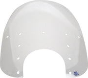 Memphis Shades Metric Replacement Fats Windshield Plastic Memphis Fats Clear Cruiser Lucite
