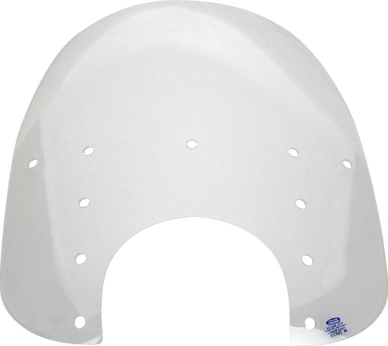 Memphis Shades Metric Replacement Fats Windshield Plastic Memphis Fats Clear Cruiser Lucite
