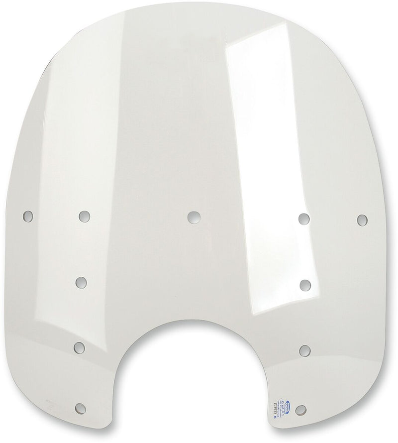 Memphis Shades Metric Replacement Fats Windshield Plastic Memphis Fats Grey Cruiser Lucite