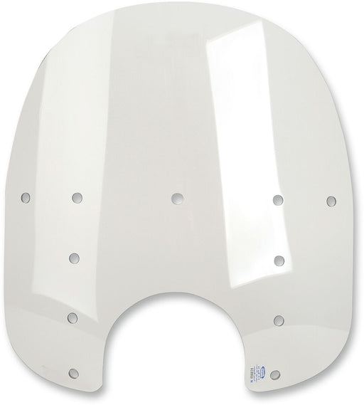 Memphis Shades Metric Replacement Fats Windshield Plastic Memphis Fats Grey Cruiser Lucite