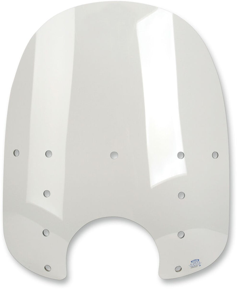 Memphis Shades Metric Replacement Fats Windshield Plastic Memphis Fats Grey Cruiser Lucite