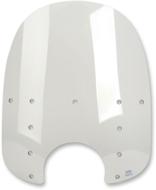 Memphis Shades Metric Replacement Fats Windshield Plastic Memphis Fats Grey Cruiser Lucite