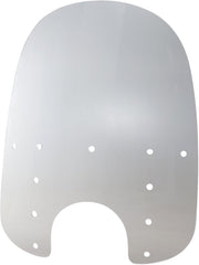 Memphis Shades Metric Replacement Fats Windshield Plastic Memphis Fats Clear Cruiser Lucite