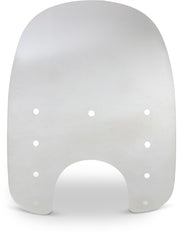Memphis Shades Metric Replacement Slim Windshield Plastic Memphis Slim Grey Cruiser Lucite
