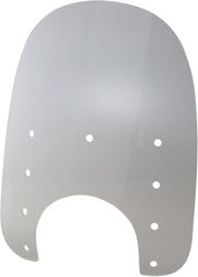 Memphis Shades Metric Replacement Slim Windshield Plastic Memphis Slim Clear Cruiser Lucite