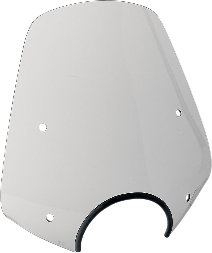 Memphis Shades HD Del Rio Sportshield Windshield Grey Cruiser Lucite