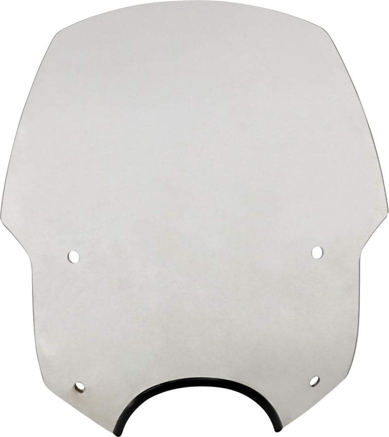 Memphis Shades Metric Alley Cat Sportshield Windshield Grey Cruiser Lucite