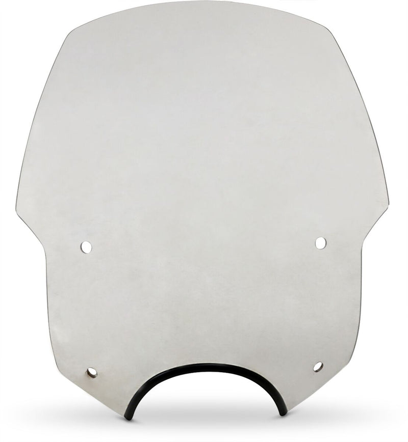 Memphis Shades Metric Alley Cat Sportshield Windshield Grey Cruiser Lucite Each