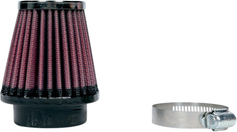 K & N Universal Clamp-On Air Filter for 1996-2004 YAMAHA XVS 650 Black Red
