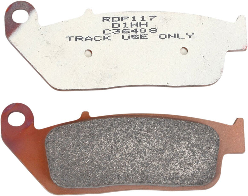 DP Brakes RDP X-Race Titanium Sintered Brake Pads RDP Racing Front Sintered Metal Copper Alloy Set of 2 - RDP117
