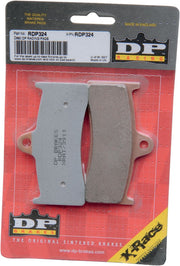 DP Brakes Sintered Metal Brake Pads X-Race Titanium Front Rear Copper Alloy Set of 2