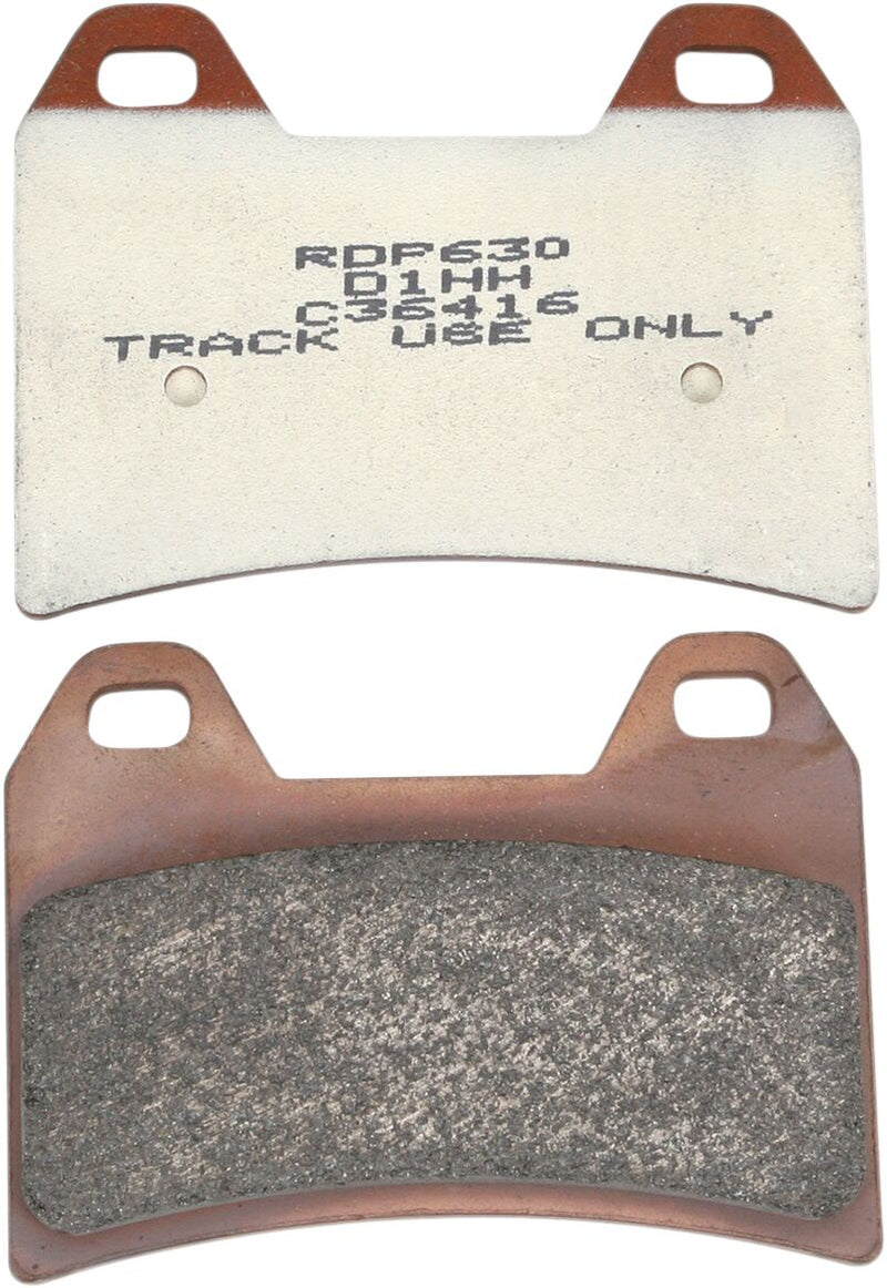 DP Brakes RDP X-Race Titanium Sintered Brake Pads RDP Racing Front Sintered Metal Copper Alloy Set of 2 - RDP630