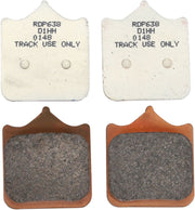 DP Brakes RDP X-Race Titanium Sintered Brake Pads RDP Racing Front Sintered Metal Copper Alloy Set of 2