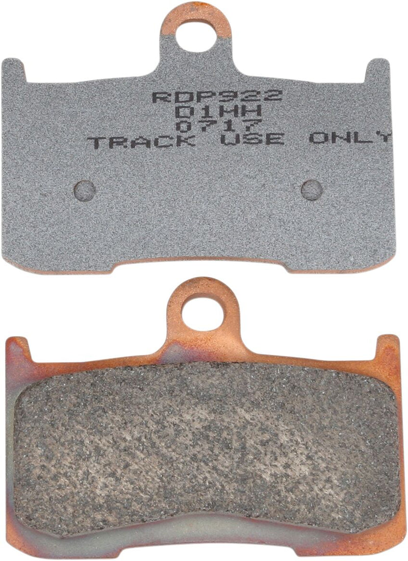 DP Brakes RDP X-Race Titanium Sintered Brake Pads RDP Racing Front Sintered Metal Copper Alloy Set of 2 - RDP922