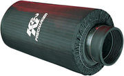 K & N Universal Precharger Air Filter Wrap Black Polyester - RE-0810PK