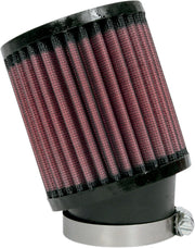 K & N Universal Clamp-On Air Filter Black Red
