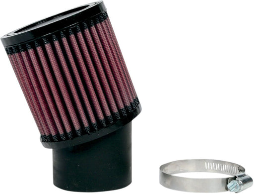 K & N Universal Clamp-On Air Filter Black Red