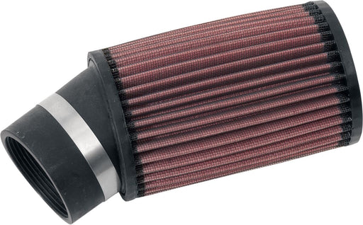 K & N Universal Clamp-On Air Filter Black Red
