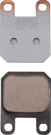 DP Brakes SDP Sport HH+ Sintered Brake Pads Front Sintered Metal Copper Alloy Set of 2 - SDP607HH+