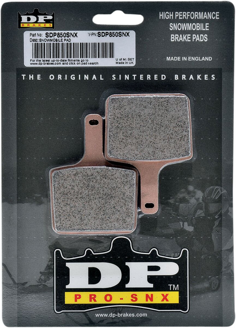 DP Brakes SDP Pro-SNX HH+ Sintered Brake Pads for 2000-2022 POLARIS Front Sintered Metal Copper Alloy Set of 2