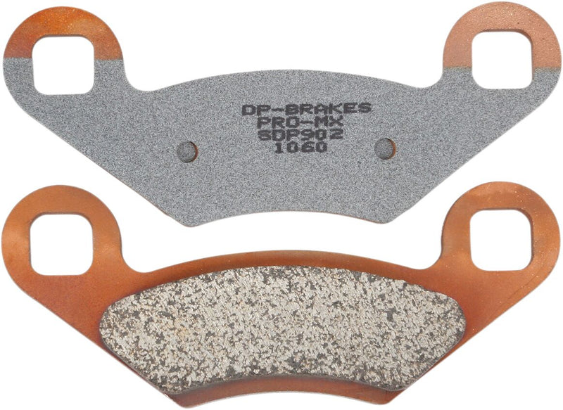 DP Brakes SDP Pro-MX Sintered Brake Pads for 1991-1993, 1998-2022 POLARIS Front Rear Sintered Metal Copper Alloy Set