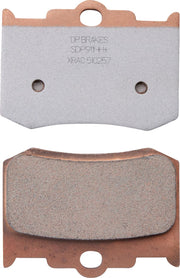 DP Brakes Sintered Metal Caliper Brake Pads Front Copper Alloy Set of 2