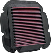 K & N OE Replacement High-Flow Air Filter Black Red