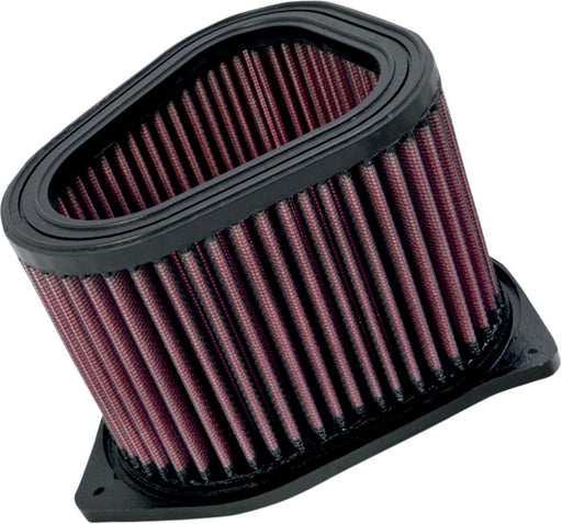 K & N OE Replacement High-Flow Air Filter for 1998-2009, 2013-2016 SUZUKI Black Red