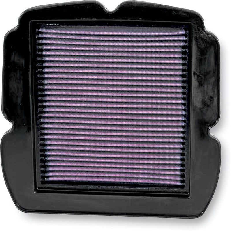 K & N OE Replacement High-Flow Air Filter Black Red