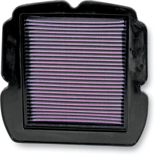 K & N OE Replacement High-Flow Air Filter Black Red