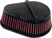 K & N OE Replacement High-Flow Air Filter for 1990-1993, 1996-2026 SUZUKI DR 650 S Black Red - SU-6596