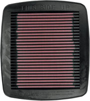K & N OE Replacement High-Flow Air Filter for 1992-2000 SUZUKI Black Red