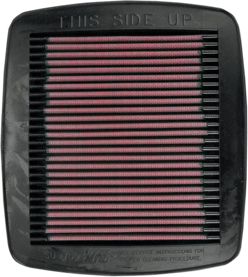 K & N OE Replacement High-Flow Air Filter for 1992-2000 SUZUKI Black Red