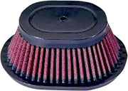 K & N High-Flow Air Filter for 1988-2013 YAMAHA Black Red Rubber
