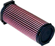 K & N High-Flow Air Filter for 1987-2005 YAMAHA YFM Black Red Rubber