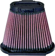 K & N OE Replacement High-Flow Air Filter for 2001-2005 YAMAHA YFM 660 R Black Red