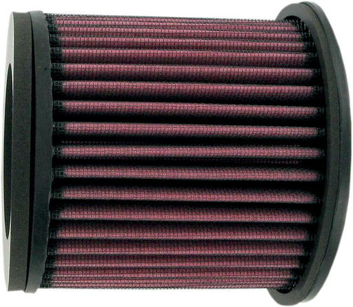 K & N High-Flow Air Filter for 1985-2006 YAMAHA Black Red Rubber