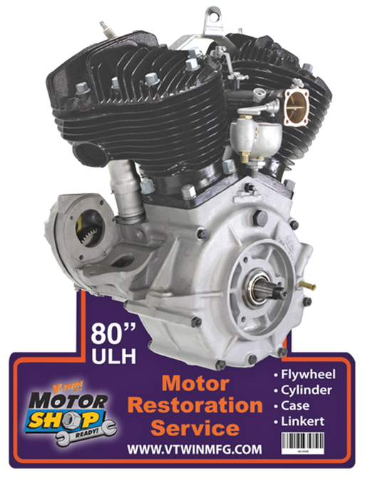 80" Flathead Engine Plaque