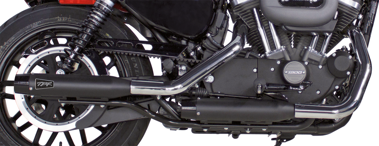 2Bros FXD91-17 XL14-UP Dual S/O Blk