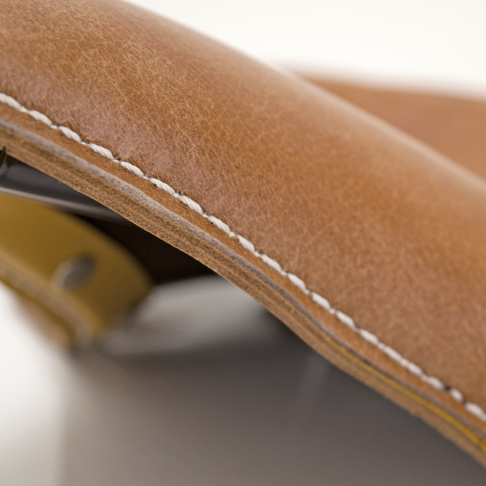 solo saddle w/mount set, military,brown