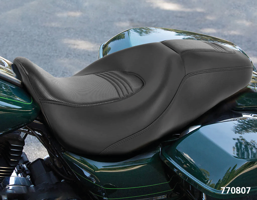 2-Up Pleated 1 Seat Black FLH/T09-20