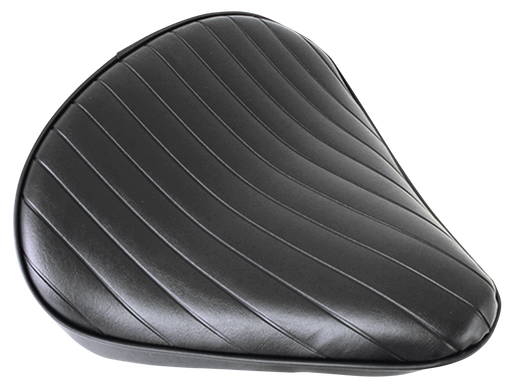 Tuck & Roll Solo Seat Large Black Vinyl