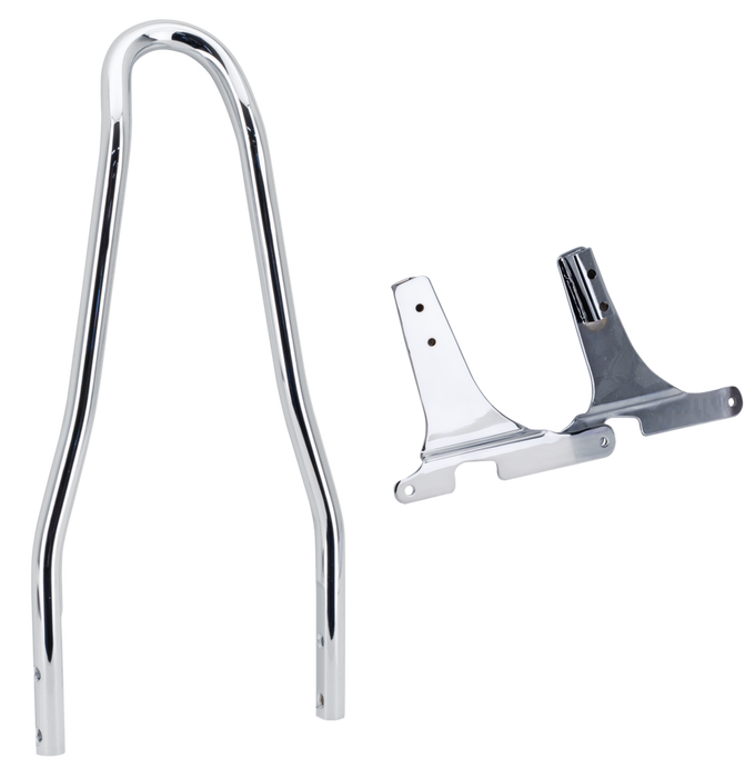 13" Round Sissy Bar Chrome